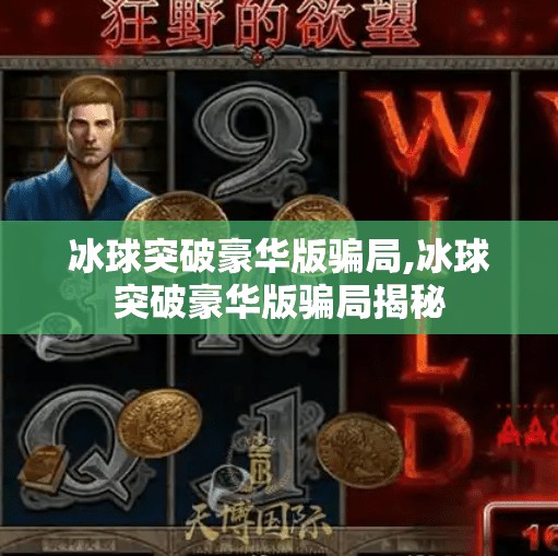 冰球突破豪华版骗局,冰球突破豪华版骗局揭秘