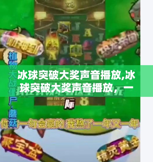 冰球突破大奖声音播放,冰球突破大奖声音播放，一场听觉与热血的碰撞，如何引爆观众情绪？