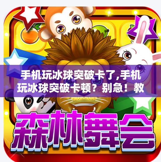 手机玩冰球突破卡了,手机玩冰球突破卡顿？别急！教你三招秒变流畅玩家！